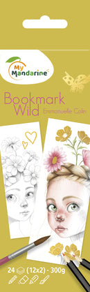 Carnet coloriage Wild - 24 feuilles - 300gr