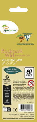 Carnet coloriage Wild - 24 feuilles - 300gr