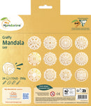 Graffy Mandala Or - 24 feuilles - 250gr