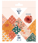 ORIGAMI, Pochette de 60 feuilles 15x15cm 70g, Boho Floral