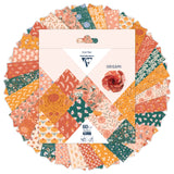 ORIGAMI, Pochette de 60 feuilles 15x15cm 70g, Boho Floral