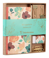 Kit papeterie Gaia Beige - Clairefontaine