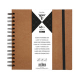 Album Kraft à personnaliser 40 feuilles - 20x20 - 200gr/m² - Clairefontaine