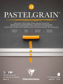 Bloc PastelGrain n°1 - 12 feuilles - 360gr - Assortiment teintes grises - 3 formats