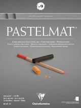 Bloc Pastelmat n°9 -12 feuilles 360 gr - 3 formats - Monochrome gris foncé