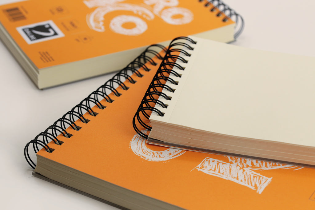 Croko Album Croko spiralé 120 Feuilles, Papier Léger 90g/m², Idéal pour Croq