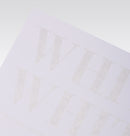 Papier type bristol White/White 50 x 70 - 300/400 ou 700 gr/m²