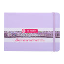Carnet de croquis Violet pastel - Sketchbook 14,8 x 21 cm - 80 feuilles - 140gr