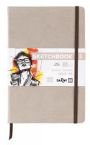 Sketchbook 14 x 21 80 feuilles papier blanc, 140 g/m², 9 couleurs de couverture - Darwi
