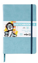 Sketchbook 14 x 21 80 feuilles papier blanc, 140 g/m², 9 couleurs de couverture - Darwi