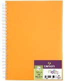 Carnet de notes 50 feuilles A5 120g/m², couv. polypro 5 coloris