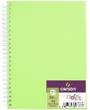 Carnet de notes 50 feuilles A5 120g/m², couv. polypro 5 coloris
