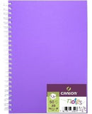 Carnet de notes 50 feuilles A5 120g/m², couv. polypro 5 coloris