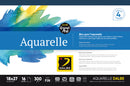 Bloc Grand Art Aquarelle collés 4 côtés 300g/m²