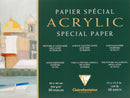 Bloc acrylique - 10 feuilles - 360g/m² - Collé 4 côtés - 3 formats