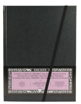Carnet Arches A4 - 185gr/m² - 24 feuilles -Grain satiné - Portrait - Canson