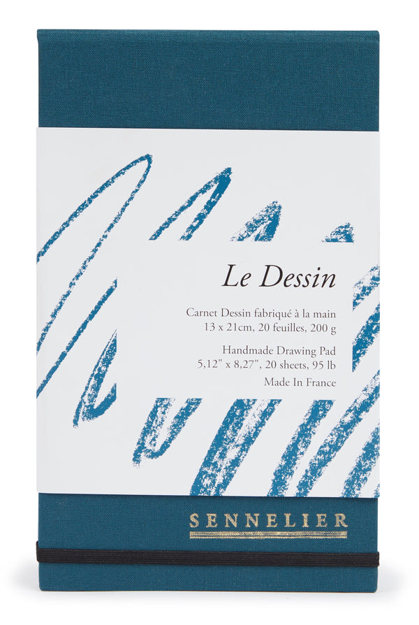 Carnet "Le Dessin" 200g/m² - 20 feuilles - 13 x 21 cm