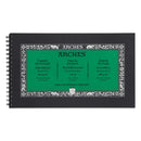 Carnet de voyage spiralé 15 x 25 cm - 15 feuilles Arches 100% coton - 300gr - Grain fin