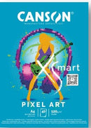 Bloc XSMART A4 - 120gr - 40 feuilles - PIXEL ART