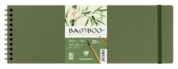 Album aquarelle Bamboo 250g/m² spiralé