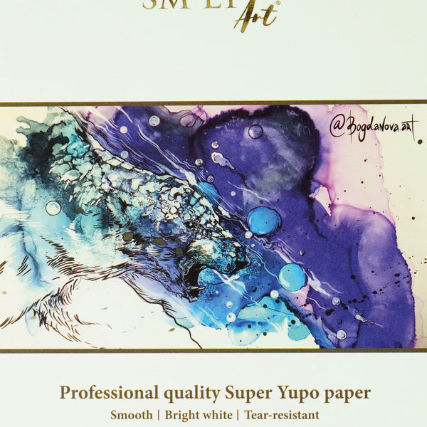 Bloc Beaux-Arts Yupo A3 - 10 Feuilles 200 Gsm - Papier Synthétique Lisse Pour Marqueurs Et Techniques Mixtes