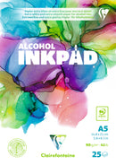 Bloc Alcohol Inkpad - 25 feuilles - 90gr/m²