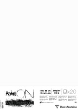Feuille Paint-On 50 x 65 cm - 250gr/m² - Blanc