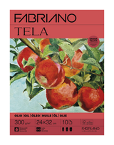 Bloc Huile TELA - 300g/m² - 10 feuilles - 3 tailles - Fabriano