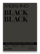 Bloc Black Black A4/A3 - 300gr/m² - 20 feuilles - collé 1 côté