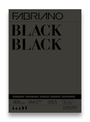Bloc Black Black A4/A3 - 300gr/m² - 20 feuilles - collé 1 côté