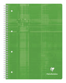 Cahier Studium A4+ -160 pages-Quadrillé 5x5-Reliure intégrale- perforé 4 trous