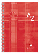 Répertoire, Spirale, A4, 180 pages, quadrillé, 5x5