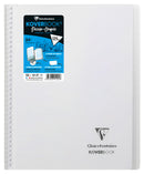 Carnet dessin/croquis KOVERBOOK reliure intégrale enveloppante A4+/100 pages papier blanc 125gr couverture polypropylène