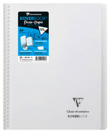 Carnet dessin/croquis KOVERBOOK reliure intégrale enveloppante A4+/100 pages papier blanc 125gr couverture polypropylène