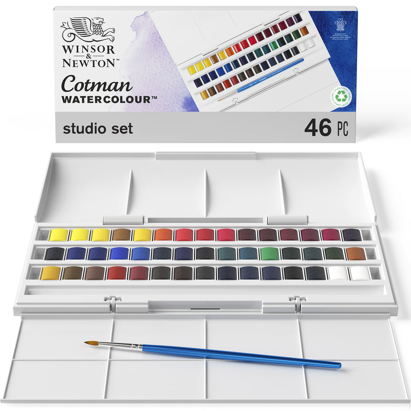 Set Aquarelle fine Cotman 45 1/2 godets