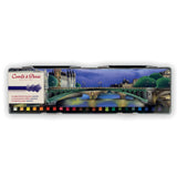 Coffret 24 carrés couleur assorties