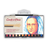 Boîte de 12 carrés couleurs Portrait