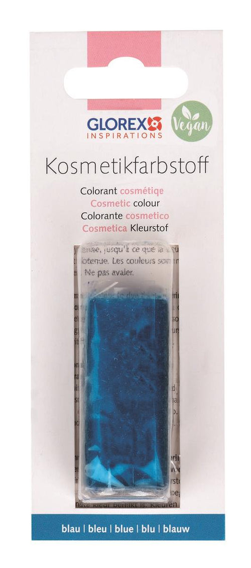 Colorant Cosmétique Pour Savon Glorex - Bleu - 25g - Pour Savon Glycérine, Fusion - Végétalien