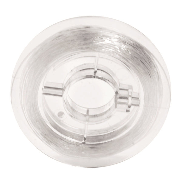 Fil nylon élastique transparent 0,6mm x 10m