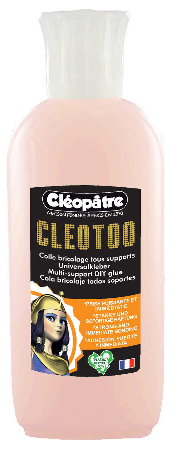 CLEOPATRE - Aero'Colle - Spray de Colle Repositionnable Transparente 250 ml  - Tous Supports : : Bricolage