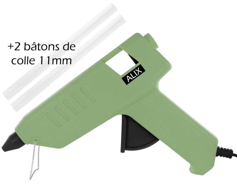 Pistolet colle diamètre 11mm Alix - 2 recharges