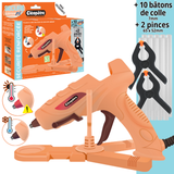 Pistolet Cléo'GUN FIX SECURE + station + 10 bâtons recharges + 2 pinces