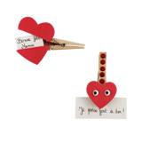 Mousses adhésives cœurs