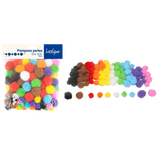 Pompons à trous x100