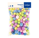 Pompons pastels x200