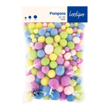 Pompons pastels x200