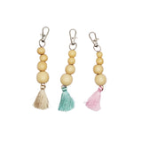 Boîte perles en bois naturel (575 perles - 7 tailles différentes)