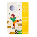 Mousses adhésives couleurs métalliques