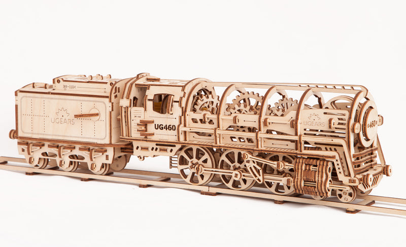 Kit maquette à construire Ugears "Locomotive"