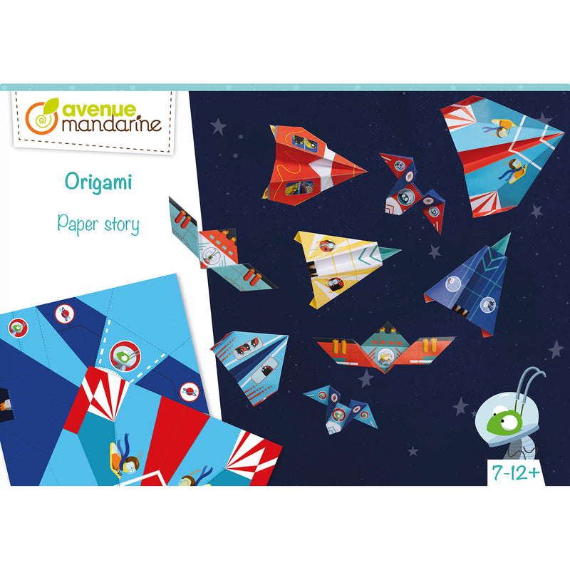Boîte créative Origami avions/fusées